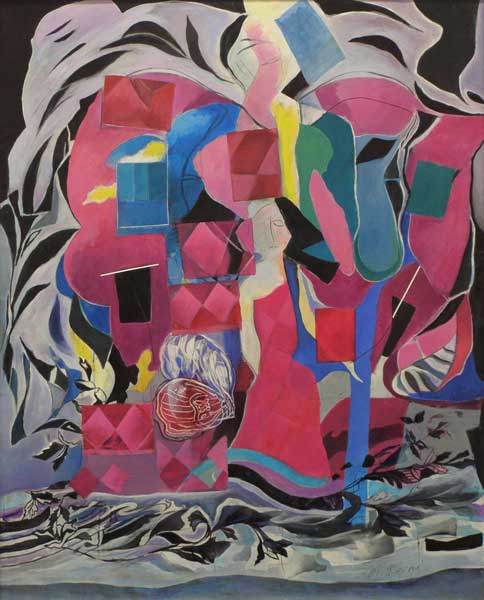 第61回光陽展　委員　吉永 ます子 　メルヘン　油彩　(F100)