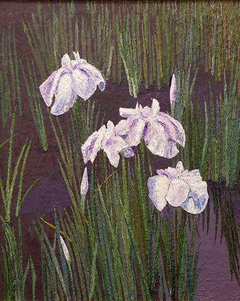 2015年4月　第63回光陽展　委員　江幡 芳明　　梅雨晴れに　（油彩） F100