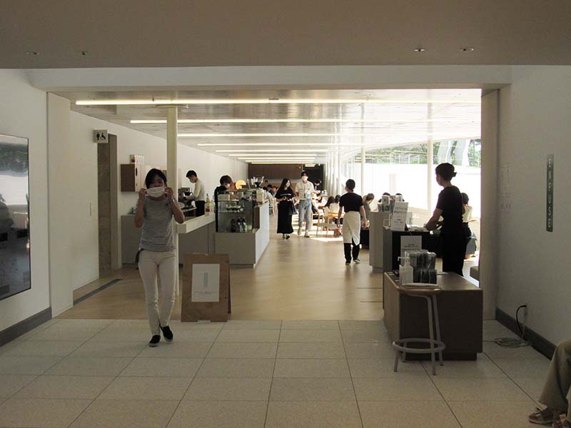第68回光陽展　京都準本展　美術館地下のレストラン