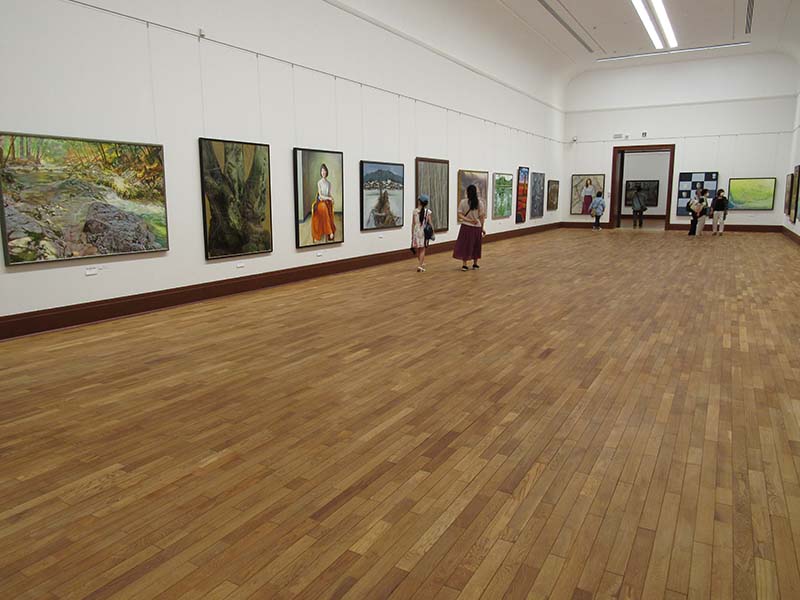 第68回光陽展　京都準本展　会場1室の展示風景