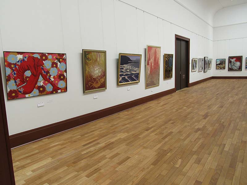 第68回光陽展　京都準本展　会場5室の展示風景