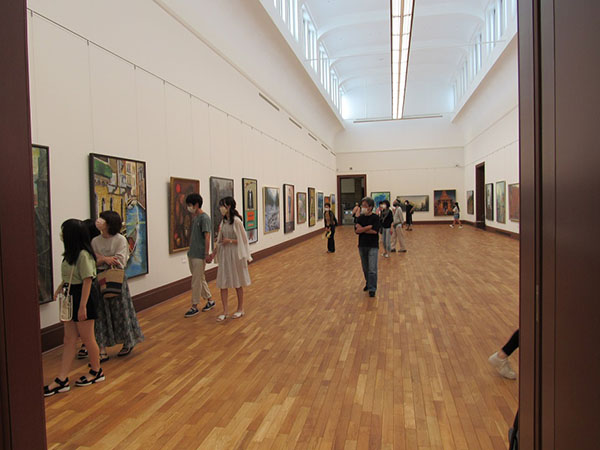 第69回光陽展　京都準本展　会場１室の展示風景