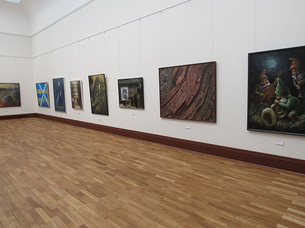 第69回光陽展　京都準本展　会場4室の展示風景