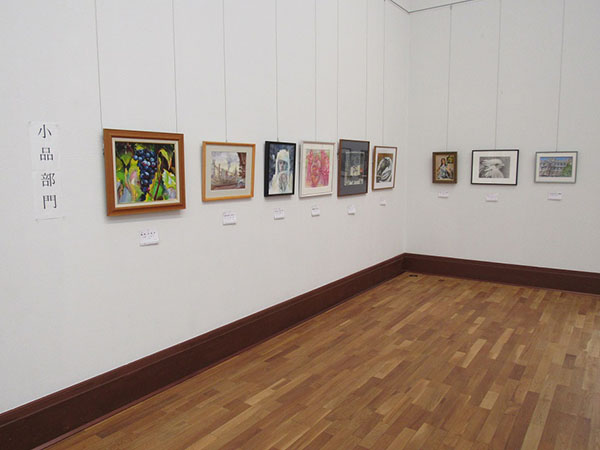 第69回光陽展　京都準本展　小品コーナー展示風景