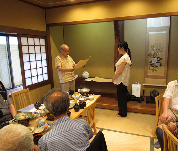 第71回光陽展　京都準本展　京都市長賞表彰風景