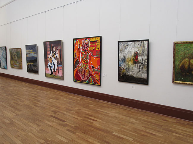 第72回光陽展　京都準本展　会場4室の展示風景