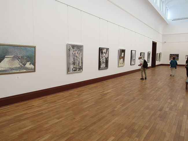 第72回光陽展　京都準本展　会場5室の展示風景