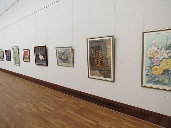 第72回光陽展　京都準本展　会場6室の展示風景