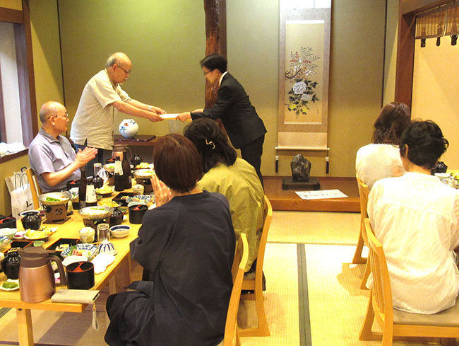 第72回光陽展　京都準本展　京都市長賞表彰風景
