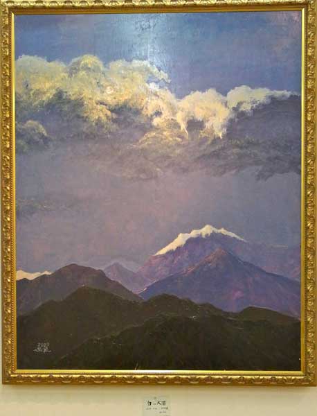 2009年　第57回光陽展　白い太陽（F100）