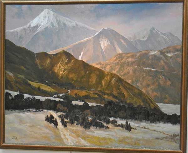 1989年　第37回光陽展　旻山（F100）